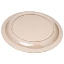 Carlisle 10" Round Plastic Dinner Plate, Tan (PCD21025) thumbnail 4