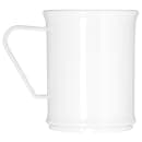 Carlisle 9 5/8 oz Mug - Polycarbonate, White (PCD79602) thumbnail 2