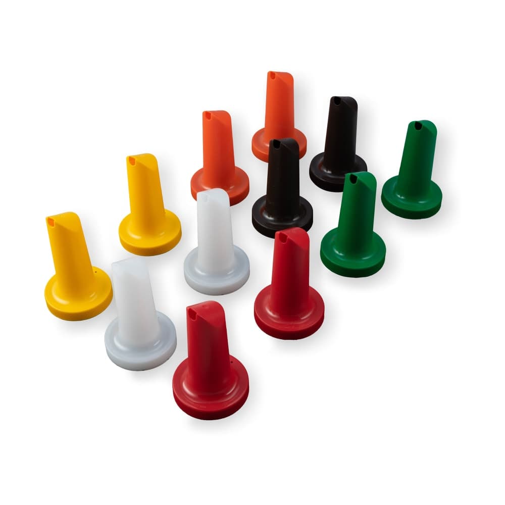 Carlisle PourPlus™ Spout w/ Integrated Neck - Polyethylene, Assorted Colors (PS204AST00)