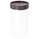 Carlisle 32 oz Store 'N Pour Quart Complete - Polyethylene, Brown (PS601N01) thumbnail 3
