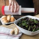 Carlisle 32 oz Store 'N Pour Quart Complete - Polyethylene, Red (PS601N05) thumbnail 5