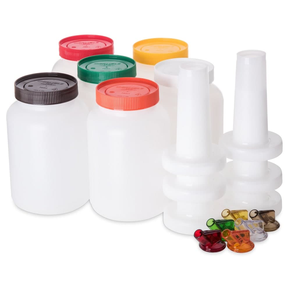 Carlisle Store and Pour: The Essential Drink Mix System - 64 oz Container (PS701B00)