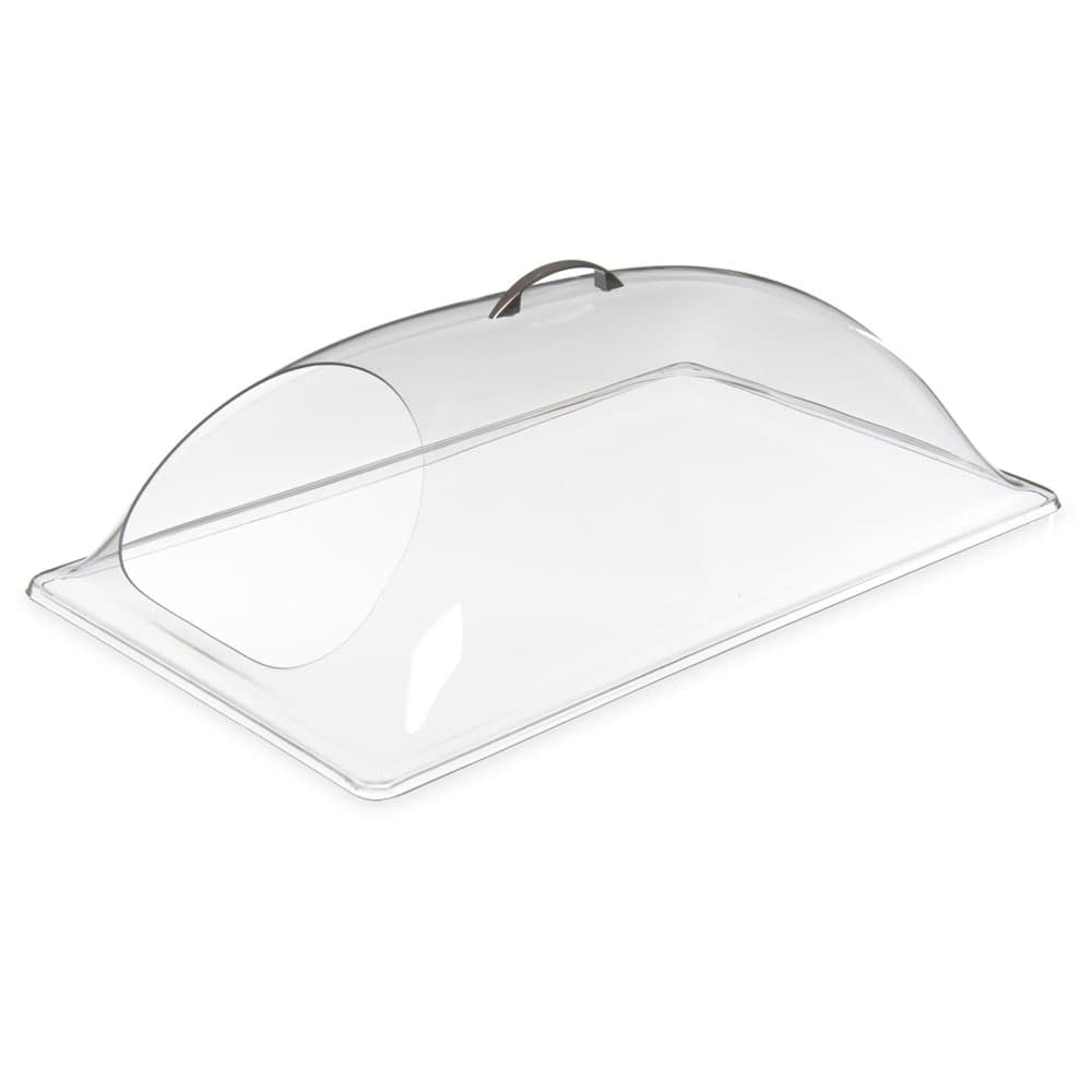 Carlisle Rectangular Food Pan Display Cover - 21 1/4" x 13 3/8", Polycarbonate, Clear (PSD21EH07)