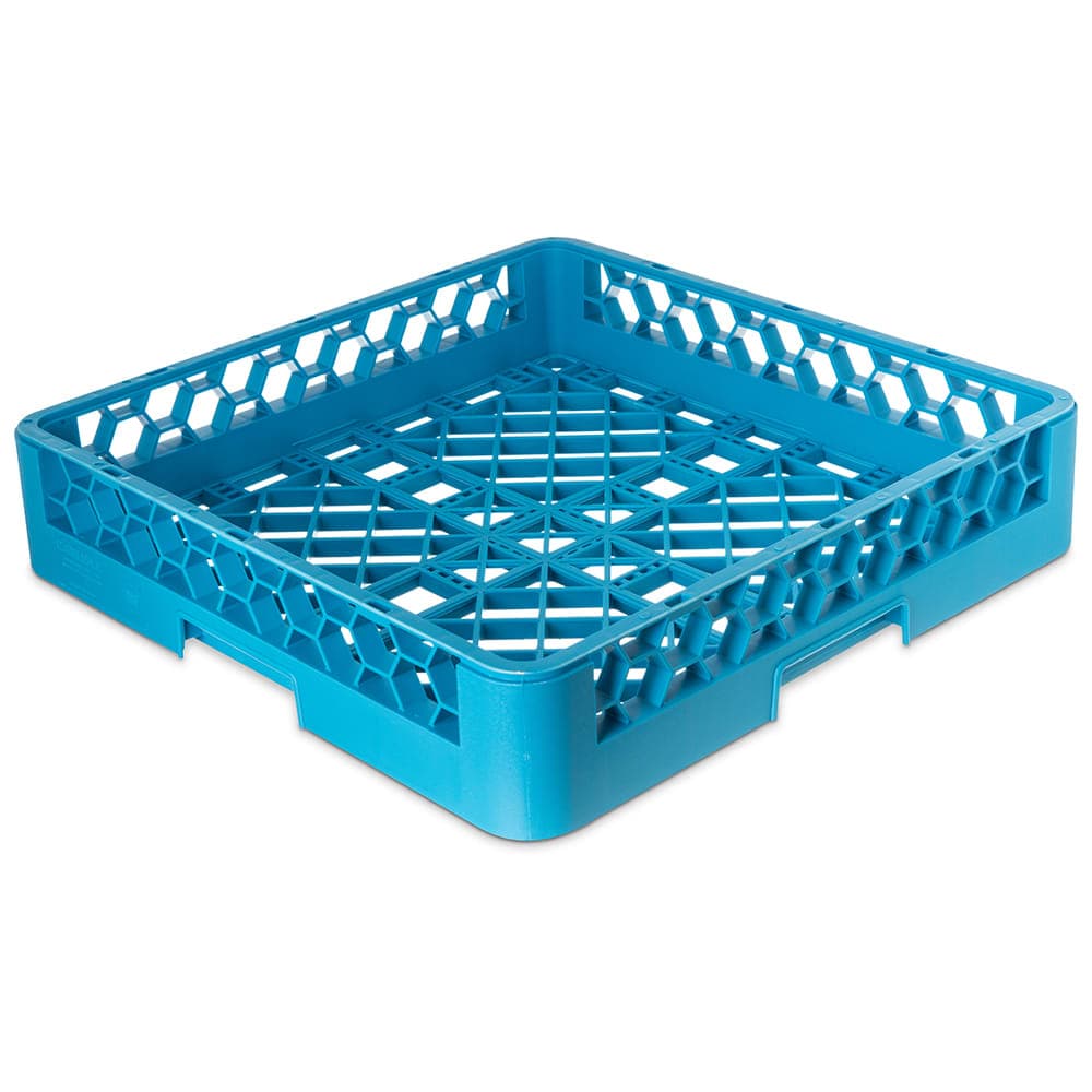 Carlisle Full-Size Dishwasher Open Rack - Polypropylene, Blue (RB14)