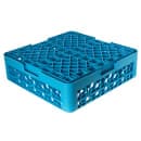 Carlisle OptiClean™ Glass Rack w/ (16) Compartments - (1) Extender, Blue (RC16-114) thumbnail 4