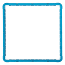 Carlisle Full Size Open Glass Rack Extender, Blue (RE14) thumbnail 2