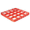 Carlisle Full Size Glass Rack Extender w/ (16) Compartments, Orange (RE16C24) thumbnail 3