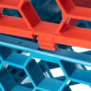 Carlisle Full Size Glass Rack Extender w/ (16) Compartments, Orange (RE16C24) thumbnail 4