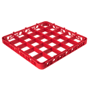 Carlisle Full Size Glass Rack Extender w/ (25) Compartments, Red (RE25C05) thumbnail 3