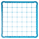 Carlisle Full Size Glass Rack Extender w/ (49) Compartments, Blue (RE4914) thumbnail 3