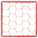 Carlisle Full Size Glass Rack Extender w/ (20) Compartments, Orange (REW20SC24) thumbnail 2