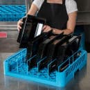 Carlisle Full Size Tray/Food Pan Dishwasher Rack - Blue (RFP14) thumbnail 6