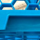 Carlisle OptiClean™ Glass Rack w/ (16) Compartments - (1) Extender, Blue (RG16114) thumbnail 5