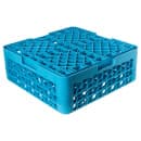 Carlisle OptiClean™ Glass Rack w/ (16) Compartments - (2) Extenders, Blue (RG16-214) thumbnail 4