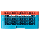 Carlisle OptiClean™ Glass Rack w/ (16) Compartments - (3) Extenders, Blue (RG16-3C412) thumbnail 2