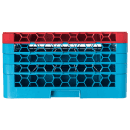Carlisle OptiClean™ Glass Rack w/ (25) Compartments - (4) Extenders, Blue (RG25-4C410) thumbnail 3