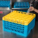 Carlisle OptiClean™ Glass Rack w/ (36) Compartments - (4) Extenders, Blue (RG36-4C411) thumbnail 5