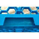 Carlisle OptiClean™ Glass Rack w/ (49) Compartments - (4) Extenders, Blue (RG49-414) thumbnail 5