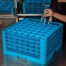 Carlisle OptiClean™ Glass Rack w/ (49) Compartments - (4) Extenders, Blue (RG49-414) thumbnail 7