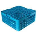 Carlisle OptiClean™ Glass Rack w/ (9) Compartments - (3) Extenders, Blue (RG9-314) thumbnail 4