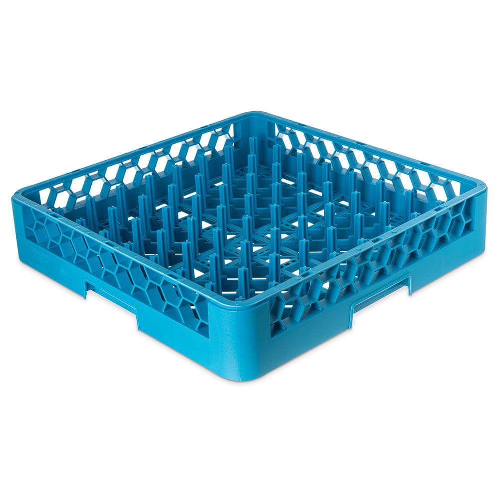 Carlisle Full-Size All Purpose Plate/Tray Peg Rack - Blue (RP14)