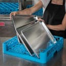 Carlisle Full-Size Dishwasher Bakery Tray/Sheet Pan Rack - Blue (RSP14) thumbnail 5