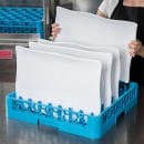 Carlisle Full-Size Dishwasher Plate/Tray Peg Rack - Blue (RTP14) thumbnail 6