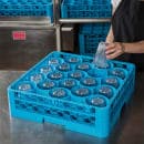 Carlisle OptiClean™ NeWave™ Glass Rack w/ (20) Compartments - (1) Extender, Blue (RW2014) thumbnail 5