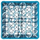 Carlisle OptiClean™ NeWave™ Glass Rack w/ (30) Compartments - (3) Extenders, Blue (RW30-214) thumbnail 3