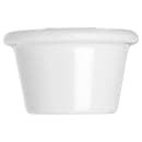 Carlisle 1 1/2 oz Melamine Ramekin, White (S27502) thumbnail 3