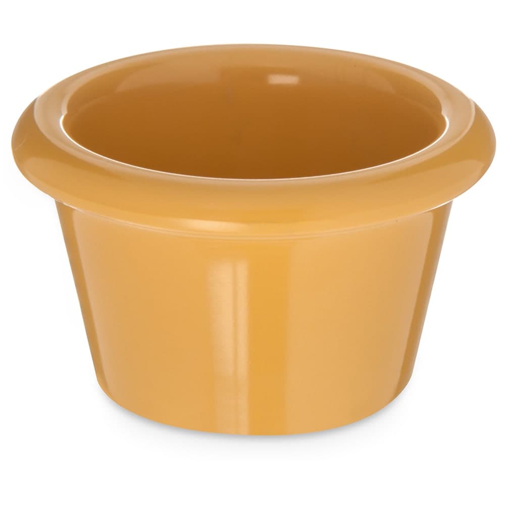 Carlisle 1 1/2 oz Melamine Ramekin, Honey Yellow (S27522)