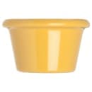 Carlisle 1 1/2 oz Melamine Ramekin, Honey Yellow (S27522) thumbnail 3