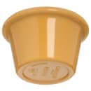 Carlisle 1 1/2 oz Melamine Ramekin, Honey Yellow (S27522) thumbnail 4