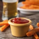 Carlisle 1 1/2 oz Melamine Ramekin, Honey Yellow (S27522) thumbnail 5