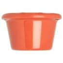 Carlisle 1 1/2 oz Melamine Ramekin, Sunset Orange (S27552) thumbnail 3