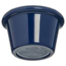 Carlisle 1 1/2 oz Melamine Ramekin, Cobalt Blue (S27560) thumbnail 3