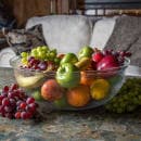 Carlisle 18" Round Salad Bowl w/ 15 qt Capacity, Acrylic, Clear (SB7807) thumbnail 5