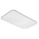 Carlisle 18 qt Square StorPlus Lid - Translucent (ST163030) thumbnail 2