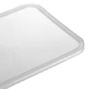 Carlisle 18 qt Square StorPlus Lid - Translucent (ST163030) thumbnail 3