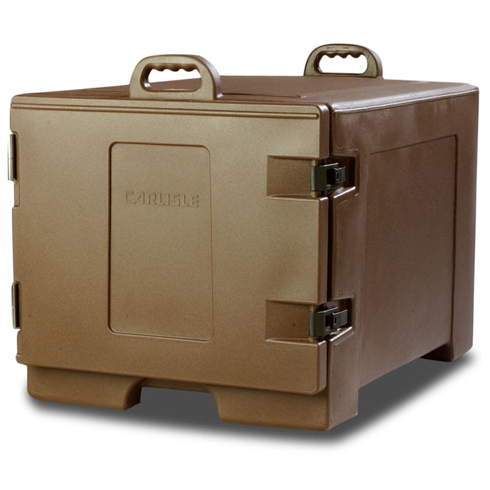 Carlisle Cateraide™ Insulated Food Carrier w/ (7) Tray Capacity, Brown (TC1826N01)