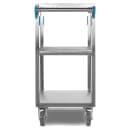 Carlisle 3 Level Stainless Utility Cart w/ 500 lb Capacity, Flat Ledges (UC5031524) thumbnail 4