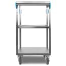 Carlisle 3 Level Stainless Utility Cart w/ 500 lb Capacity, Flat Ledges (UC5031827) thumbnail 2