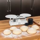 Detecto 1001TBKG 8 kg Capacity Bakers Dough Scale, w/ 9" Plate, 500 x 5 g, Scoop thumbnail 2