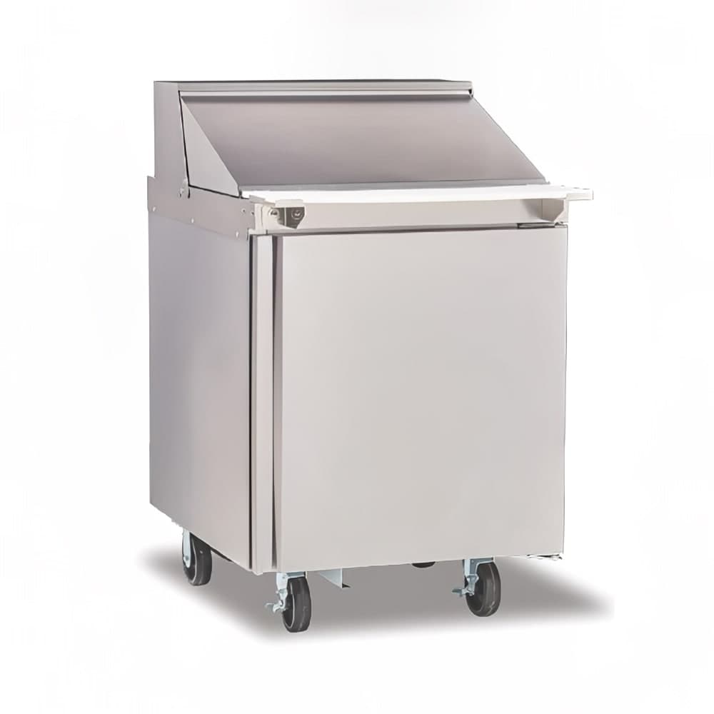 Delfield 4427NP-9M 27" Mega Top Sandwich/Salad Prep Table w/ Refrigerated Base, 115v