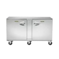 Delfield 4460NP 60"W Undercounter Refrigerator w/ (2) Sections & (2) Doors, 115v thumbnail 4