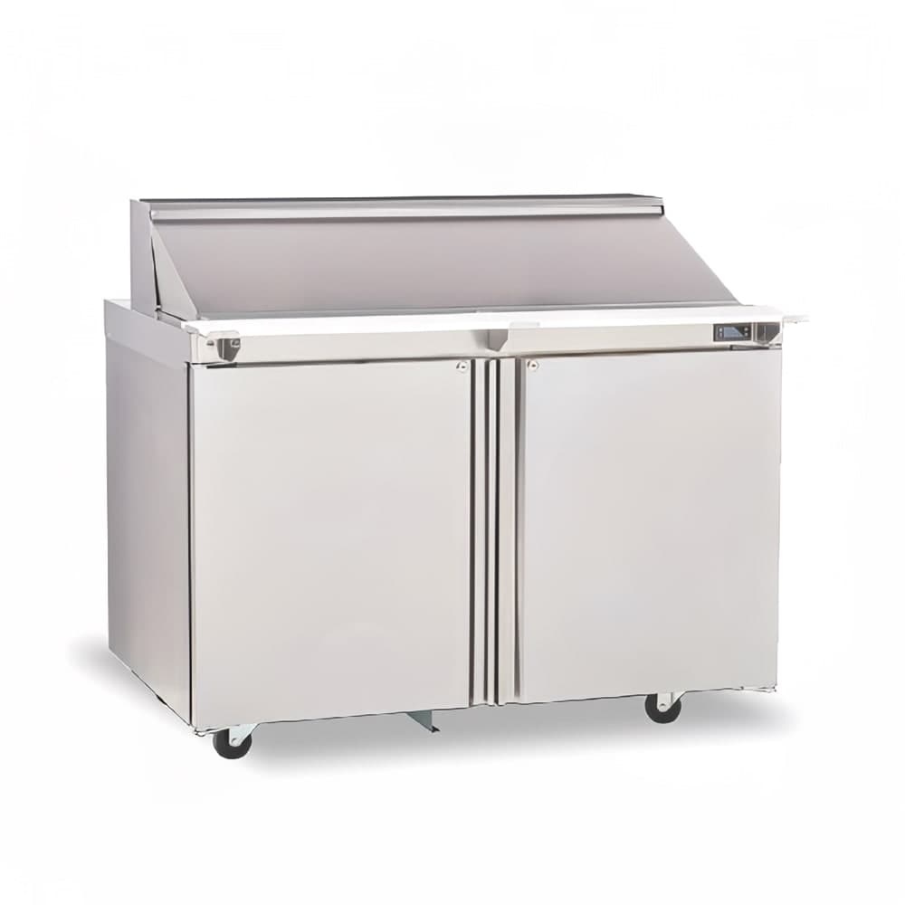 Delfield 4460NP-18M 60" Mega Top Sandwich/Salad Prep Table w/ Refrigerated Base, 115v