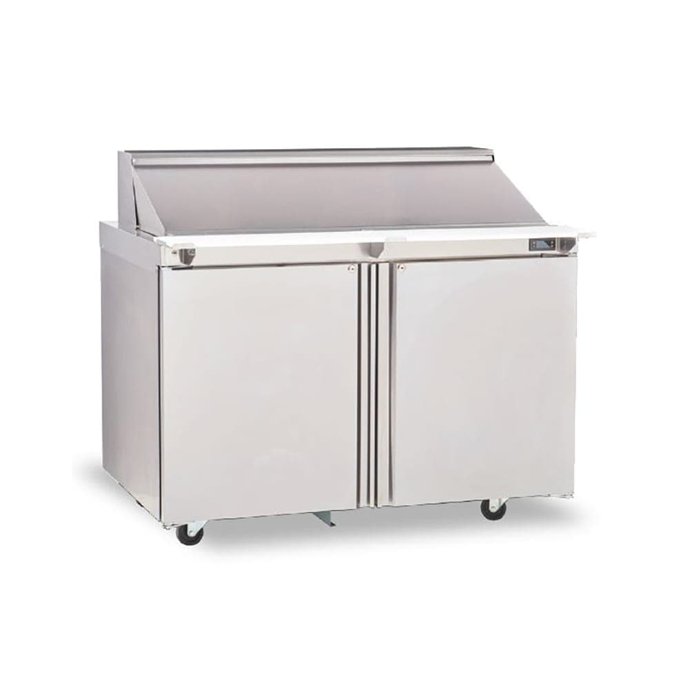 Delfield 4464NP-24M 64" Mega Top Sandwich/Salad Prep Table w/ Refrigerated Base, 115v
