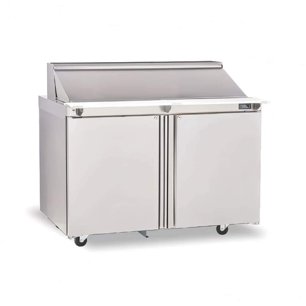 Delfield 4464NP-8 64" Sandwich/Salad Prep Table w/ Refrigerated Base, 115v