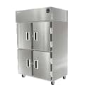 Delfield 6051XL-SH 51" Two Section Reach In Refrigerator, (4) Left/Right Hinge Solid Door, 115v thumbnail 4