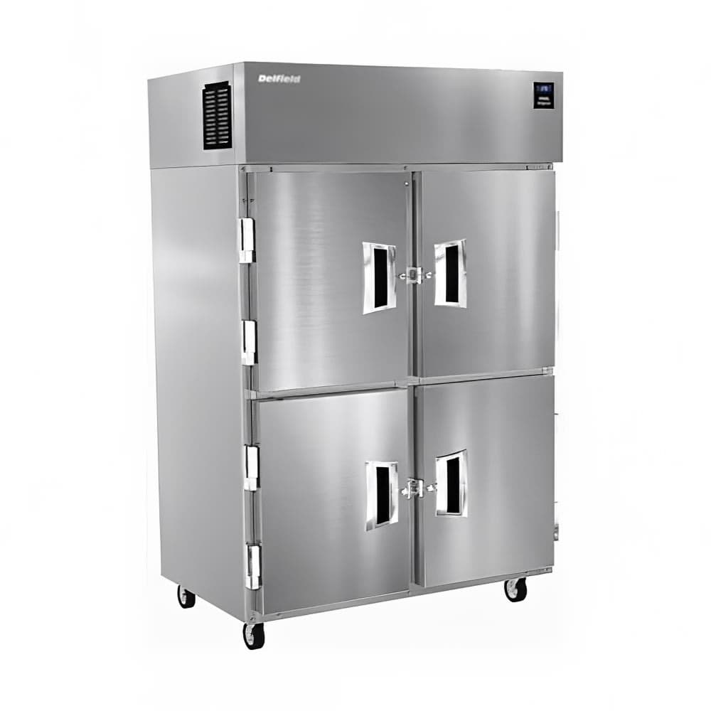 Delfield 6151XL-SH 51" Provide Delfield 6100XL™  Two Section Reach In Freezer, (4) Left/Right Solid Doors, 115v